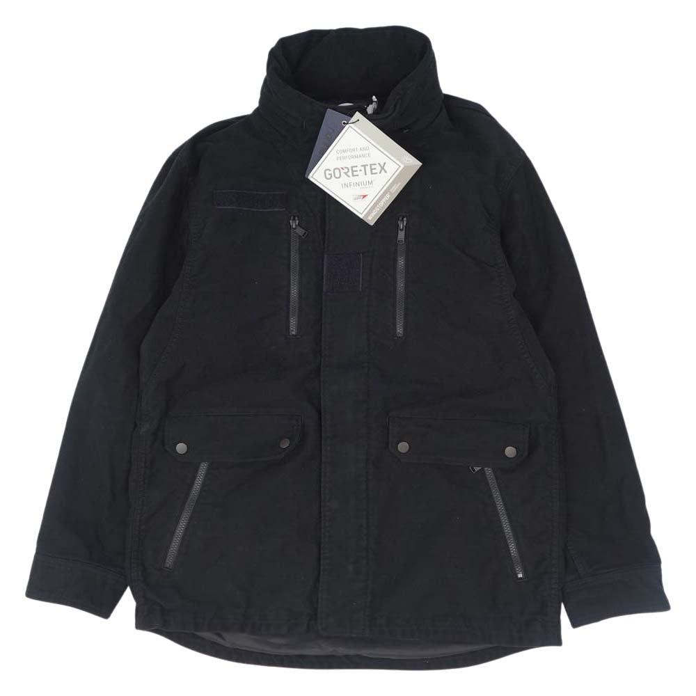 nonnative ノンネイティブ NN-J4010 TROOPER JACKET COTTON FLEECE WITH GORE-TEX INFINIUM トルゥーパー ジャケット コットンフリース ゴアテックス ブラック系 3【中古】