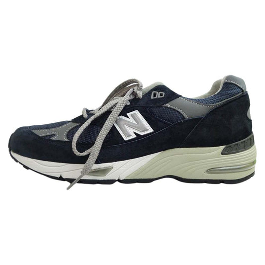 NEW BALANCE ニューバランス M991 NV made in ENGLAND メイドイン イングランド UK ネイビー スニーカー ネイビー系 US8.5D【新古品】【未使用】【中古】