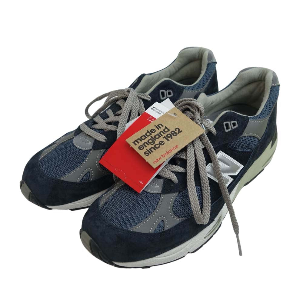 NEW BALANCE ニューバランス M991 NV made in ENGLAND メイドイン イングランド UK ネイビー スニーカー ネイビー系 US8.5D【新古品】【未使用】【中古】