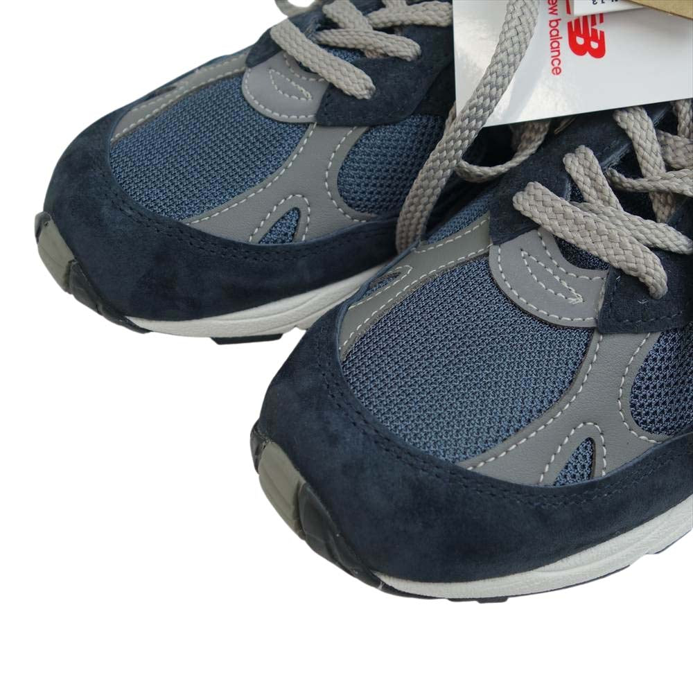 NEW BALANCE ニューバランス M991 NV made in ENGLAND メイドイン イングランド UK ネイビー スニーカー ネイビー系 US8.5D【新古品】【未使用】【中古】