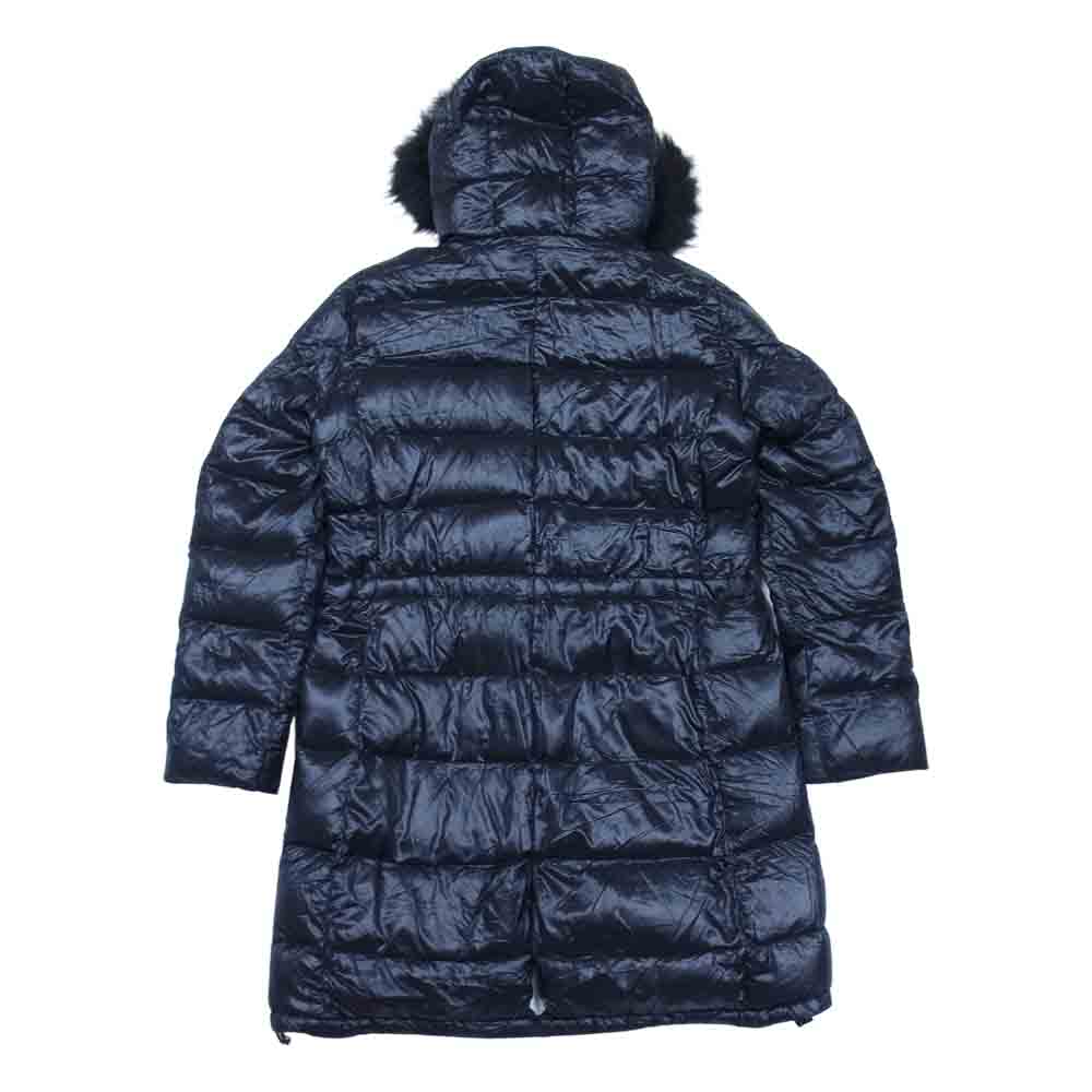 Herno ヘルノ 21305DP 国内正規品 ファー ナイロン ダウン コート ブラック系 46【中古】