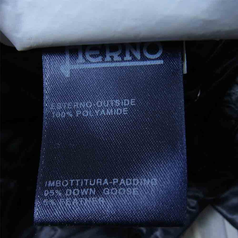 Herno ヘルノ 21305DP 国内正規品 ファー ナイロン ダウン コート ブラック系 46【中古】