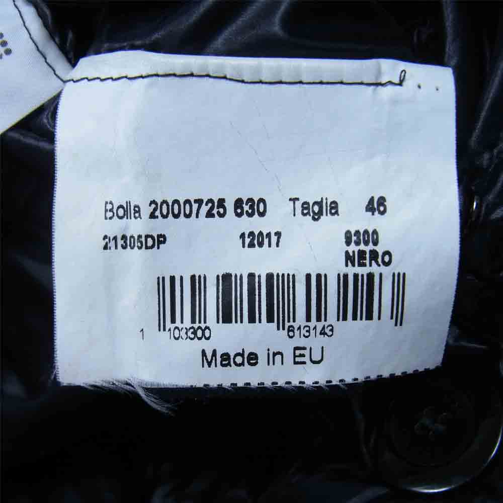 Herno ヘルノ 21305DP 国内正規品 ファー ナイロン ダウン コート ブラック系 46【中古】