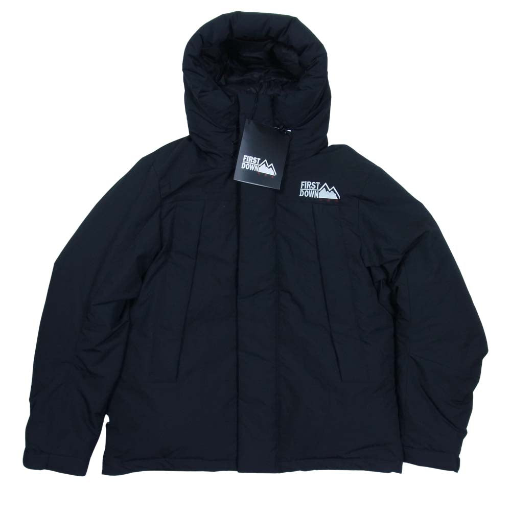 ファーストダウン DOWN PARKA ダウンパーカー ブラック系 M【新古品】【未使用】【中古】