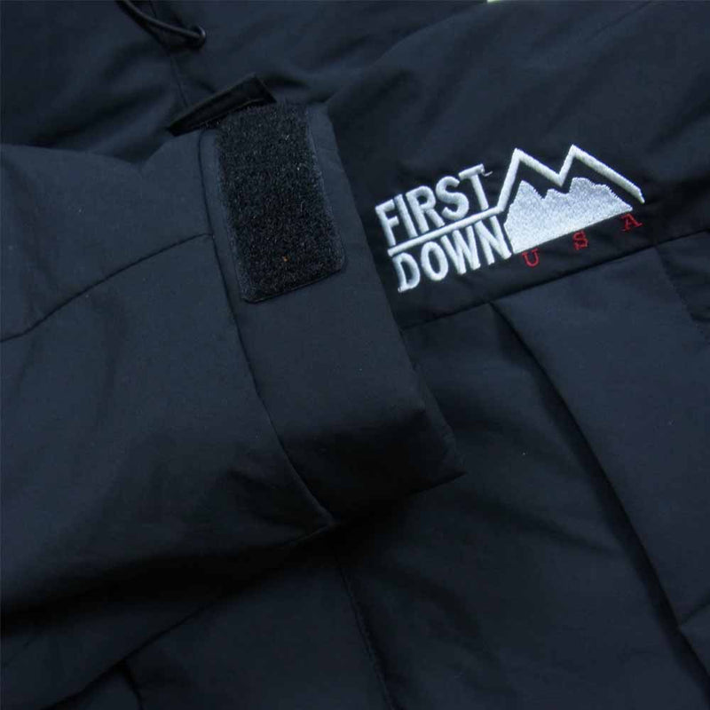 ファーストダウン DOWN PARKA ダウンパーカー ブラック系 M【新古品】【未使用】【中古】