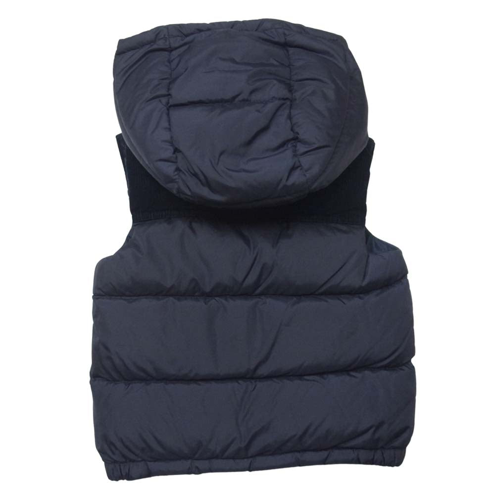 MONCLER モンクレール NEUVY GILET キッズ ダウン ベスト アルメニア製 ネイビー系 3 anni 100cm【中古】