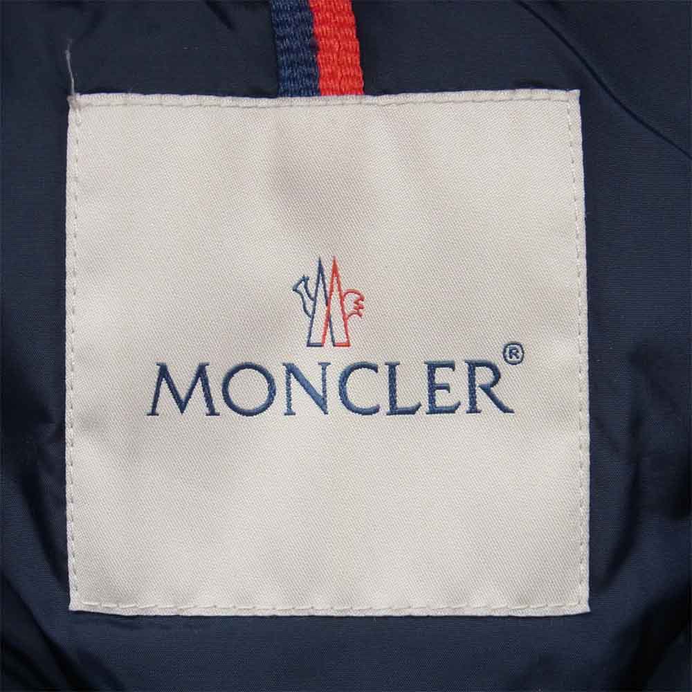 MONCLER モンクレール NEUVY GILET キッズ ダウン ベスト アルメニア製 ネイビー系 3 anni 100cm【中古】