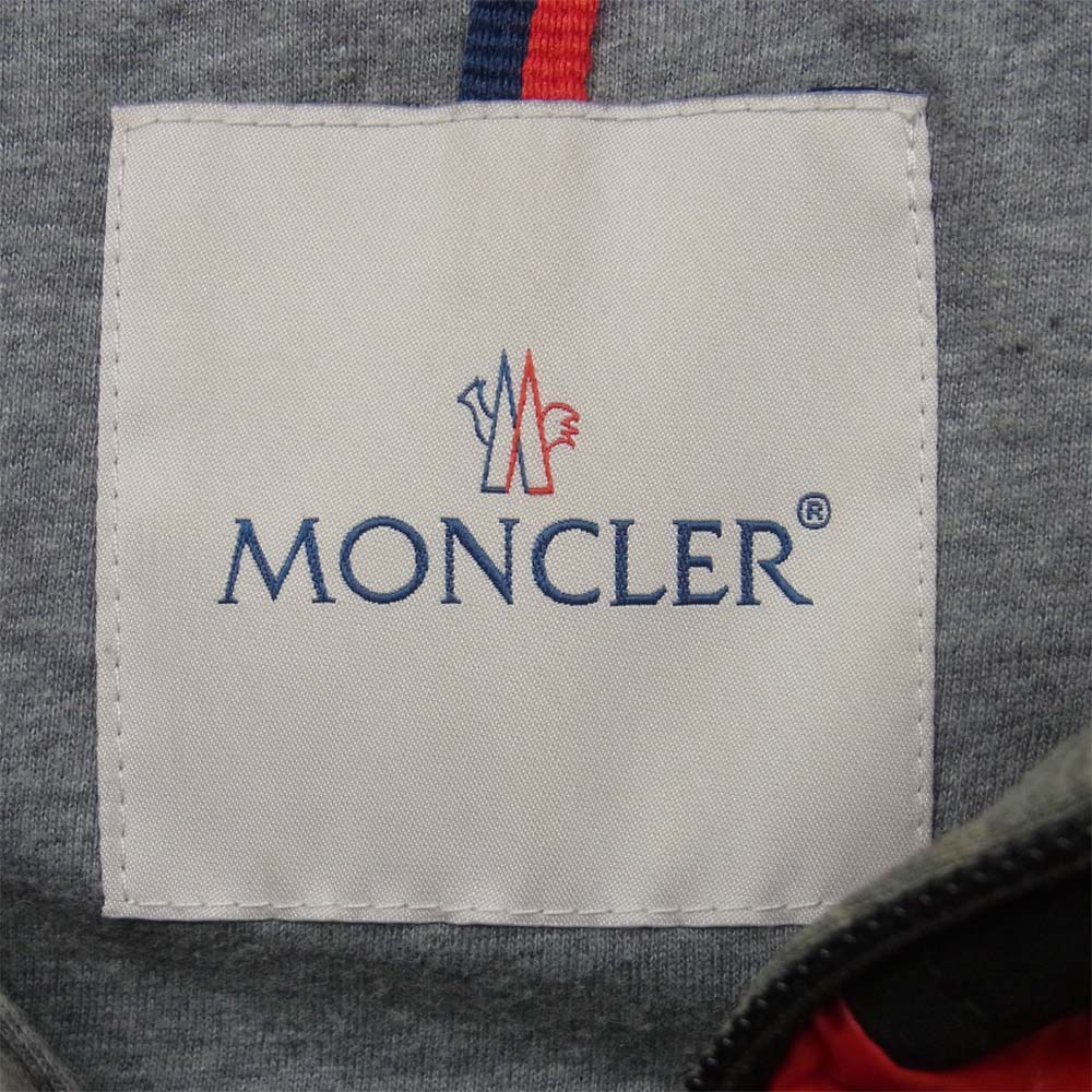 MONCLER モンクレール ROUBAIX キッズ 子供用 ダウン ジャケット アルメニア製 レッド系 ブラック系【中古】