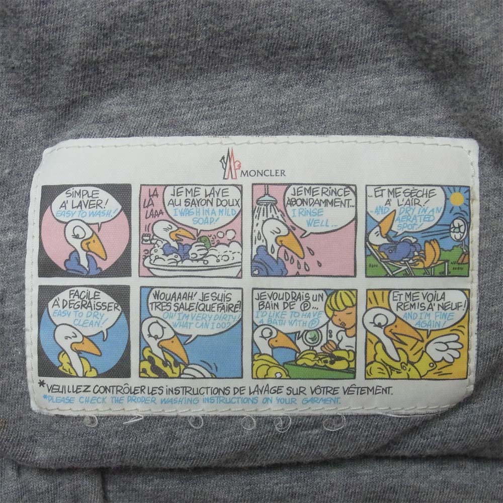 MONCLER モンクレール ROUBAIX キッズ 子供用 ダウン ジャケット アルメニア製 レッド系 ブラック系【中古】