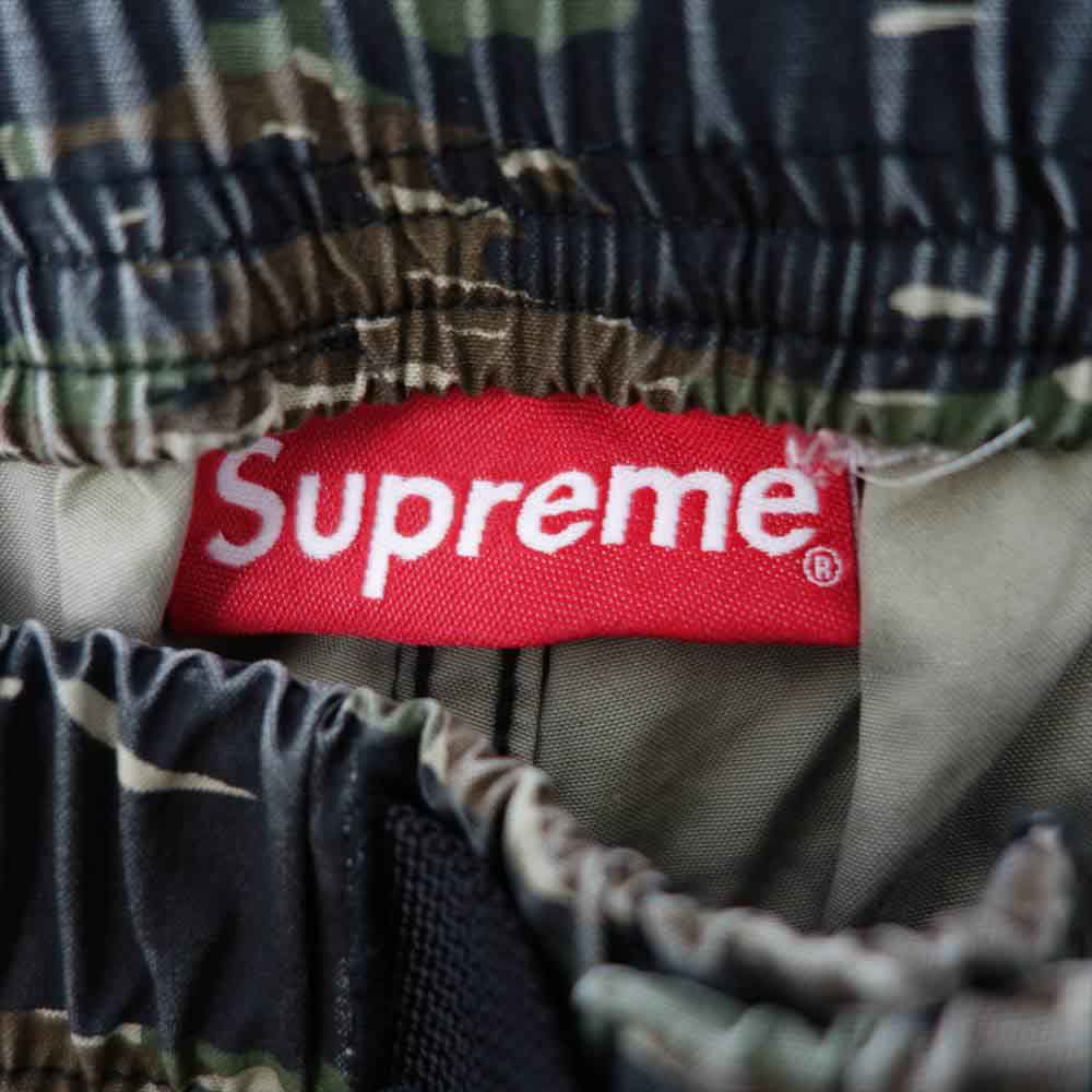 Supreme シュプリーム 21SS Mesh Pocket Belted Cargo Pant ウォッシュ加工 メッシュ ポケット2WAY カーゴパンツ Tigerstripe Camo S【美品】【中古】