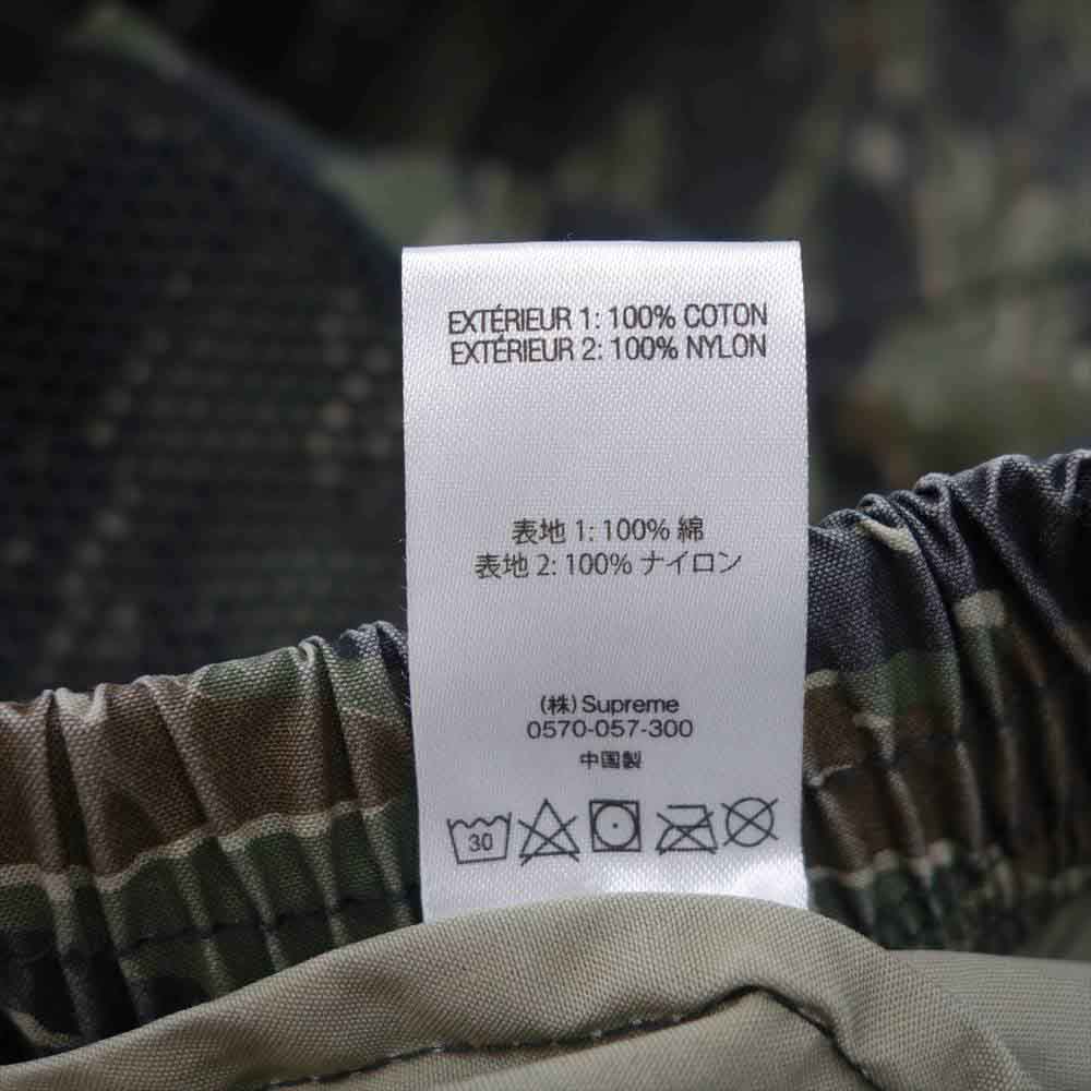 Supreme シュプリーム 21SS Mesh Pocket Belted Cargo Pant ウォッシュ加工 メッシュ ポケット2WAY カーゴパンツ Tigerstripe Camo S【美品】【中古】
