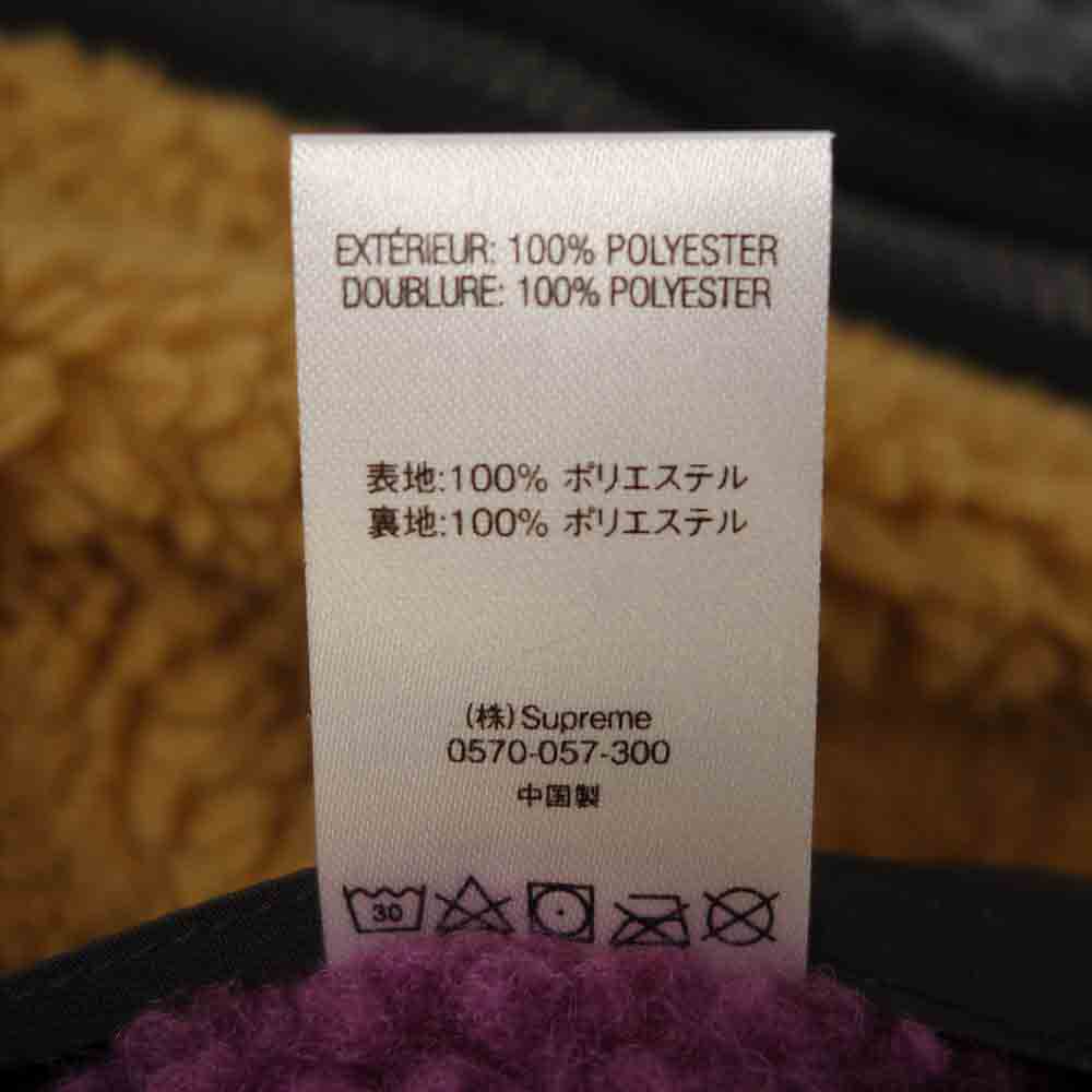 Supreme シュプリーム 20AW Reversible Colorblocked Fleece Jacket リバーシブル カラーブロック フリース ジャケット マルチカラー系 M【中古】