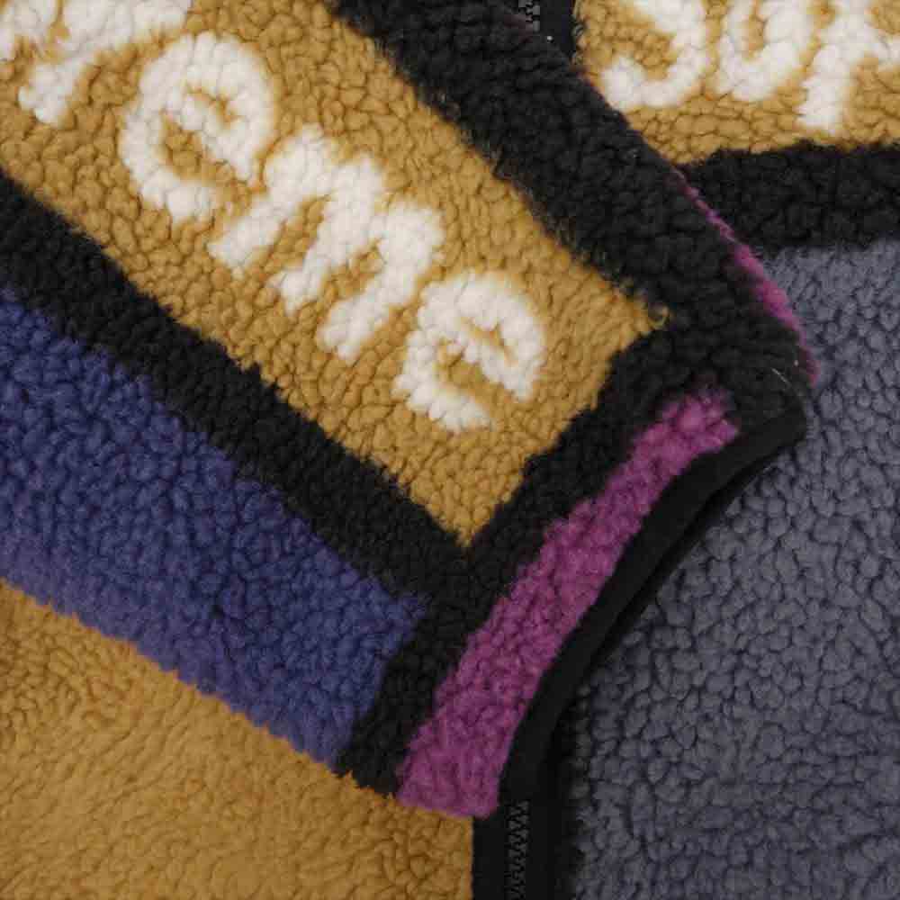 Supreme シュプリーム 20AW Reversible Colorblocked Fleece Jacket リバーシブル カラーブロック フリース ジャケット マルチカラー系 M【中古】