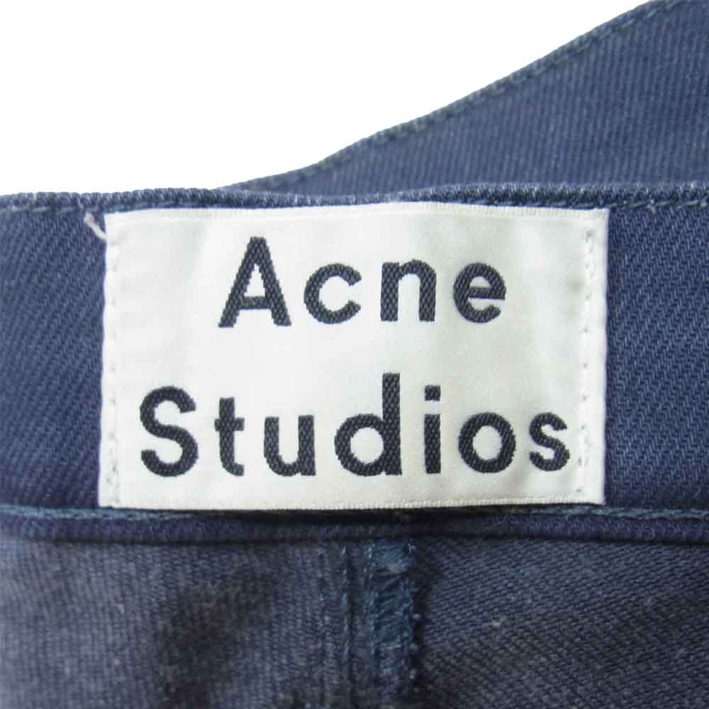 ACNE STUDIOS アクネストゥディオズ MAX BLUE SPEED ストレッチ デニム パンツ ダークネイビー系 31/32【中古】