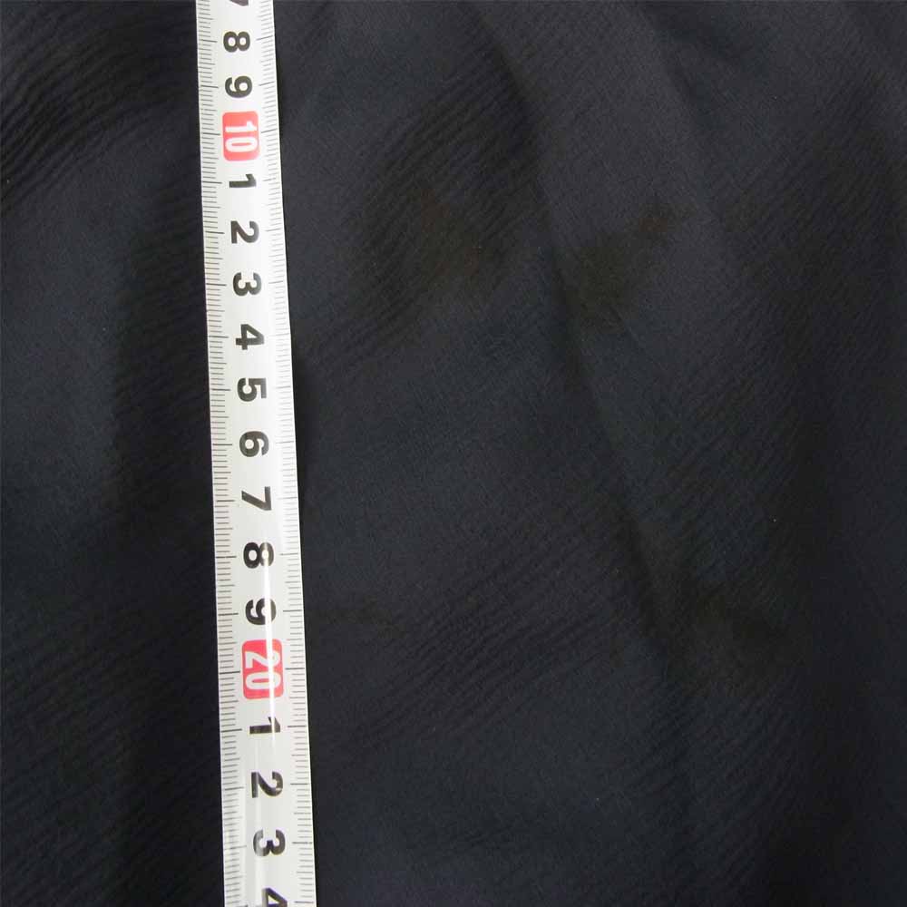 CHANEL シャネル ココマーク 07P シルク マトラッセボタン カメリア ワンピース ネイビー系 36【中古】