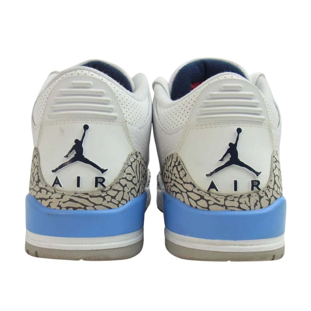 NIKE ナイキ CT8532 104 AIR JORDAN 3 RETRO ホワイト系 26cm【中古】