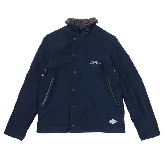 CRIMIE クライミー C1E5-OT08 N-1 DECK JACKET デッキ ジャケット ネイビー系 S【中古】