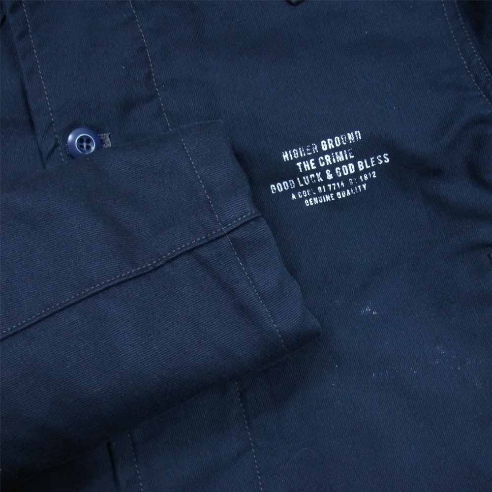 CRIMIE クライミー C1E5-OT08 N-1 DECK JACKET デッキ ジャケット ネイビー系 S【中古】