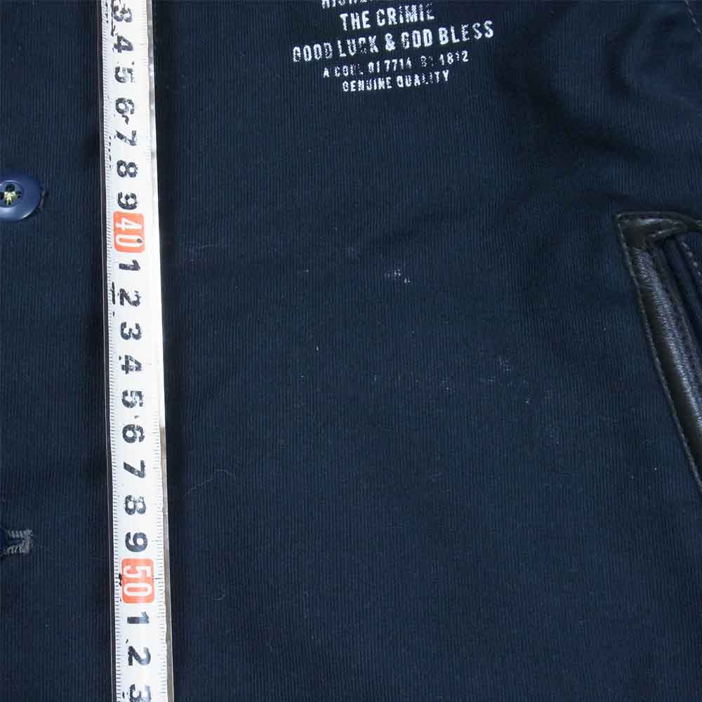 CRIMIE クライミー C1E5-OT08 N-1 DECK JACKET デッキ ジャケット ネイビー系 S【中古】