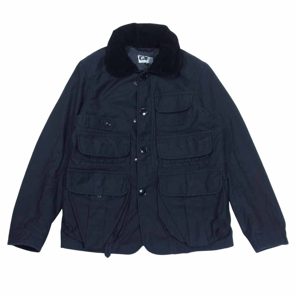 Engineered Garments エンジニアードガーメンツ USA製 裏ツイード ハンティング ジャケット ブラック系 S【中古】