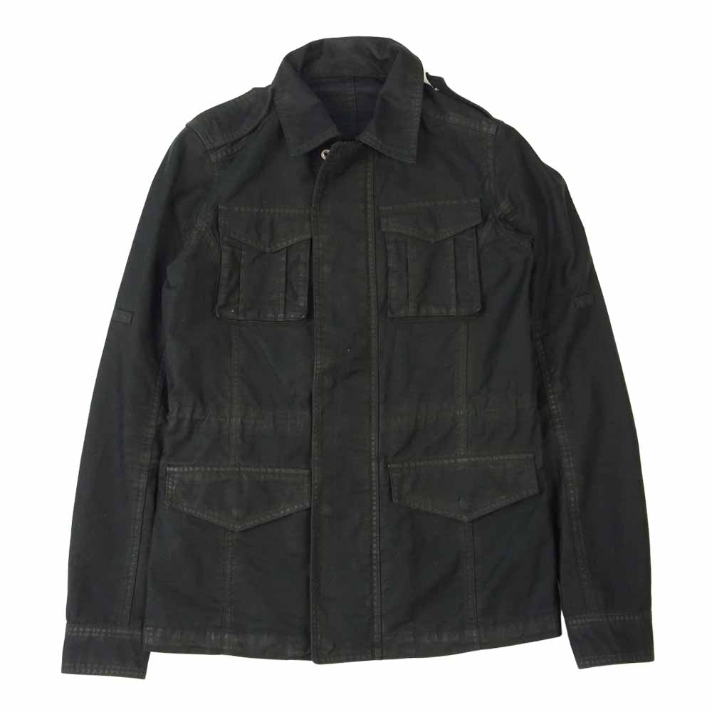 SHELLAC シェラック M-65 ミリタリー ジャケット ブラック系 44【中古】