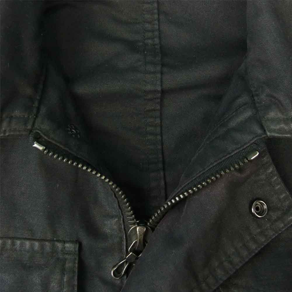 SHELLAC シェラック M-65 ミリタリー ジャケット ブラック系 44【中古】