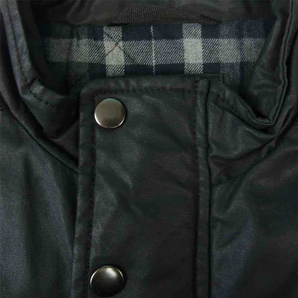 J.CREW ジェイクルー 裏地チェック シンサレート コーティング モーターサイクル ジャケット ブラック系 XS【中古】