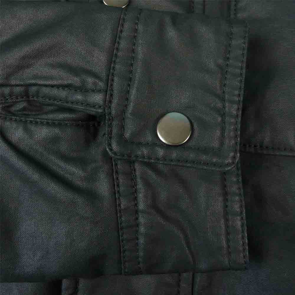 J.CREW ジェイクルー 裏地チェック シンサレート コーティング モーターサイクル ジャケット ブラック系 XS【中古】