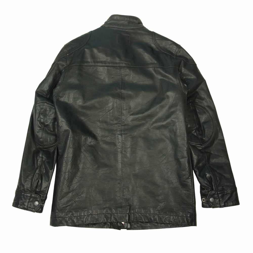 バナナリパブリック 牛革 レザー モーターサイクル ジャケット ブラウン系 M【中古】