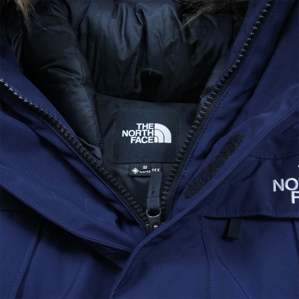 THE NORTH FACE ノースフェイス ND92032 ANTARCTICA PARKA アンタークティカ パーカ GORE-TEX ゴアテックス ダウン ジャケット ネイビー系 S【中古】
