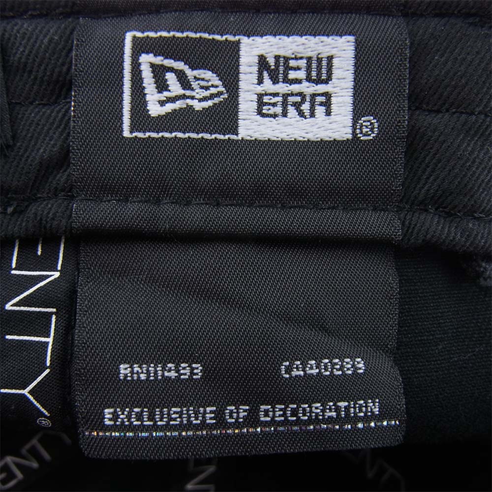 UNDERCOVER アンダーカバー NEW ERA 9TWENTY CAP ニューエラ Uロゴ ベースボール キャップ ブラック系【中古】