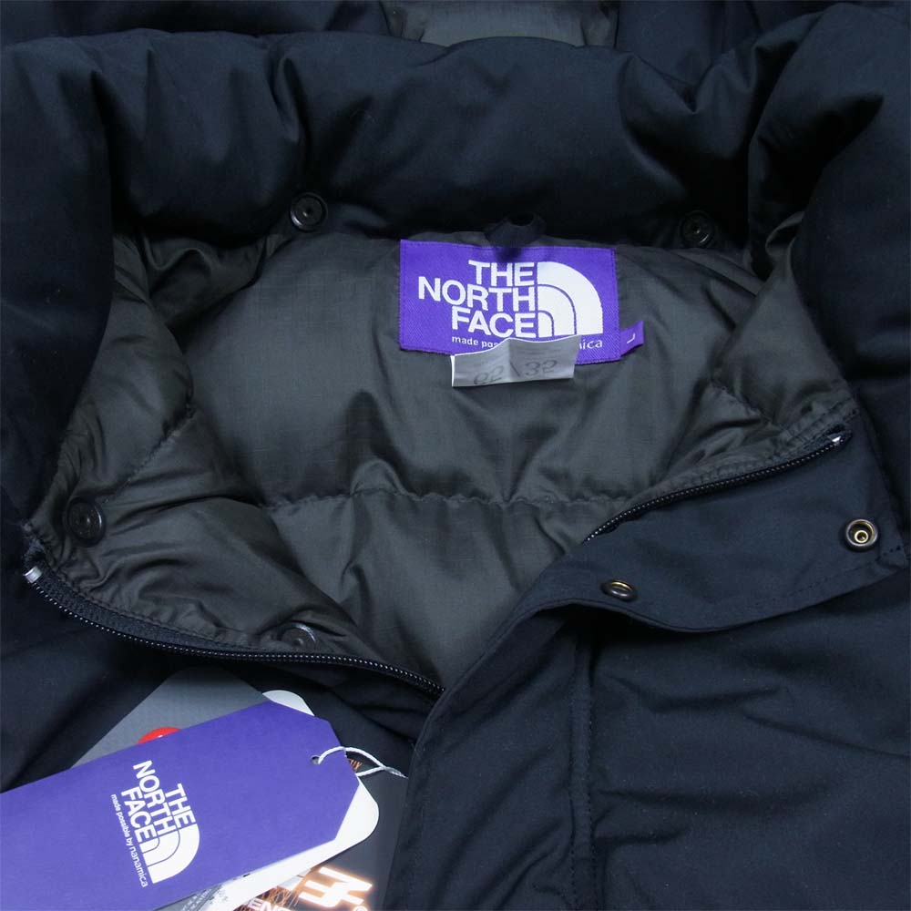 THE NORTH FACE ノースフェイス ND2157N PURPLE LABEL 65/35 Sierra Parka パープルレーベル シェラパーカー ブラック系 L【美品】【中古】
