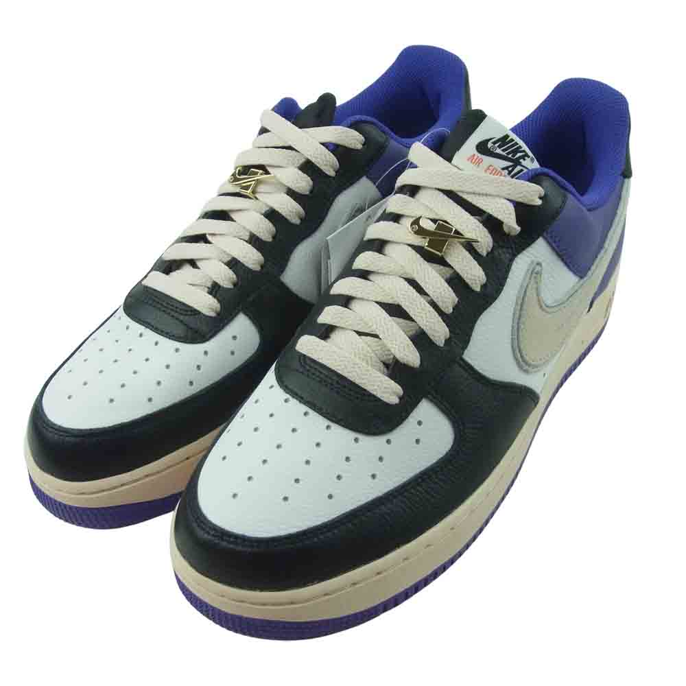 NIKE ナイキ DJ7015-991 BY YOU AIR FORCE 1 LOW UNLOCKED エア フォース 1 ロー アンロックド スニーカー パープル系 ブラック系 ホワイト系 28cm【美品】【中古】
