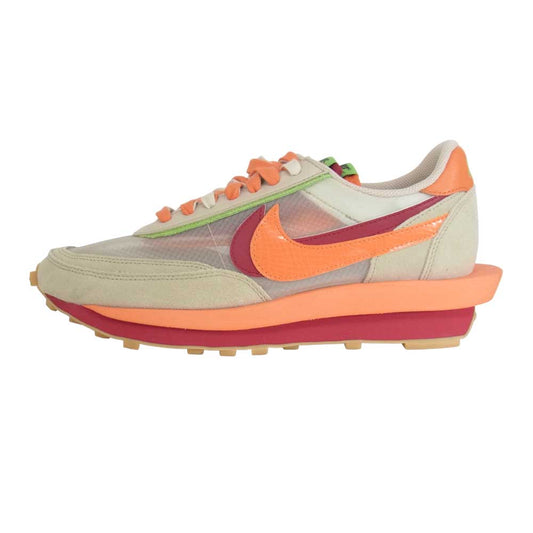 NIKE ナイキ DH1347-100 SACAI CLOT LD WAFFLE ORANGE BLAZE サカイ クロット LD ワッフル オレンジ ブレイズ スニーカー オレンジ系 28.5cm【中古】