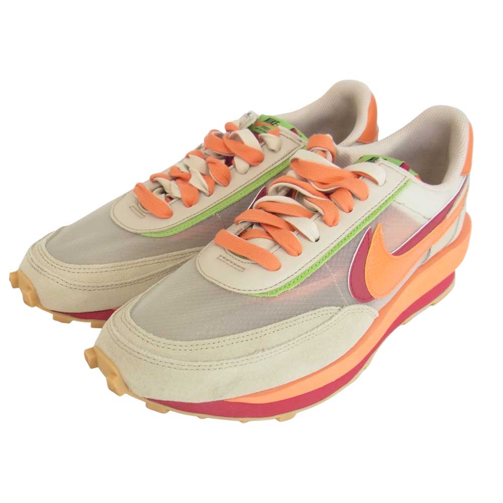 NIKE ナイキ DH1347-100 SACAI CLOT LD WAFFLE ORANGE BLAZE サカイ クロット LD ワッフル オレンジ ブレイズ スニーカー オレンジ系 28.5cm【中古】