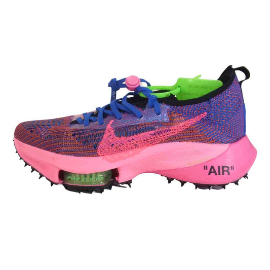 NIKE ナイキ CV0697-400 OFF-WHITE AIR ZOOM TEMPO NEXT% オフホワイト エア ズーム ネクスト スニーカー ピンク系 28.5cm【中古】