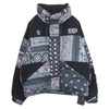 NEIGHBORHOOD ネイバーフッド 21AW 212tsnh-jkm11 BANDANA CHOPPED DOWN / E-JKT バンダナ クロップド ダウン ジャケット ブラック系 S【新古品】【未使用】【中古】