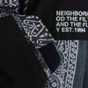 NEIGHBORHOOD ネイバーフッド 21AW 212tsnh-jkm11 BANDANA CHOPPED DOWN / E-JKT バンダナ クロップド ダウン ジャケット ブラック系 S【新古品】【未使用】【中古】
