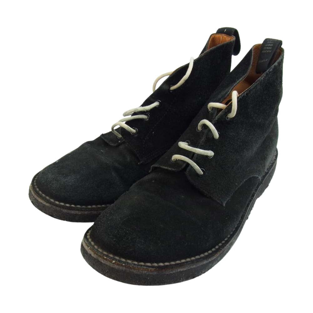 WTAPS ダブルタップス wtaps スエード バックスキン ブーツ ブラック系 JP26【中古】