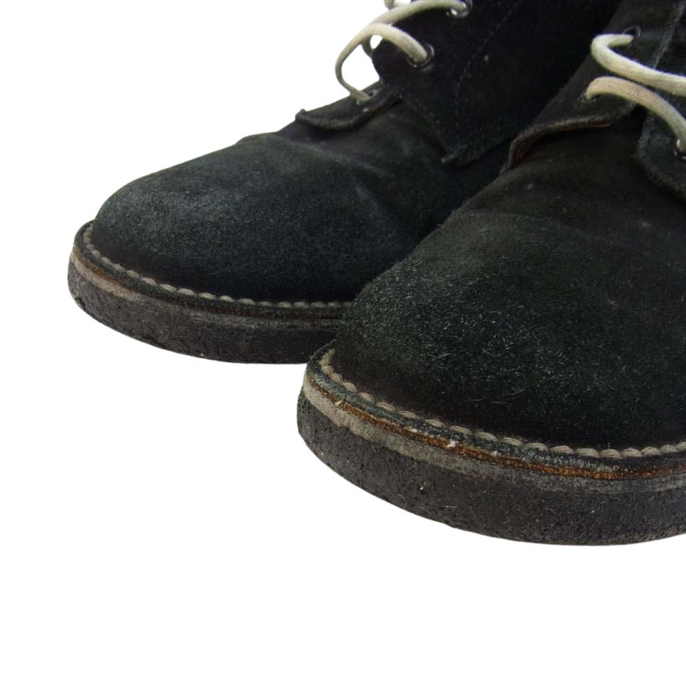 WTAPS ダブルタップス wtaps スエード バックスキン ブーツ ブラック系 JP26【中古】