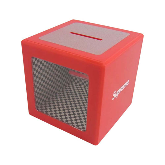 Supreme シュプリーム 18SS Illusion Coin Bank コインバンク 貯金箱 レッド系【中古】