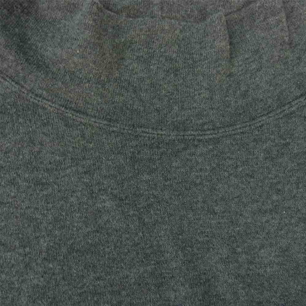 DESCENDANT ディセンダント ポケット付き ハイネック 長袖 カットソー グレー系 1【中古】