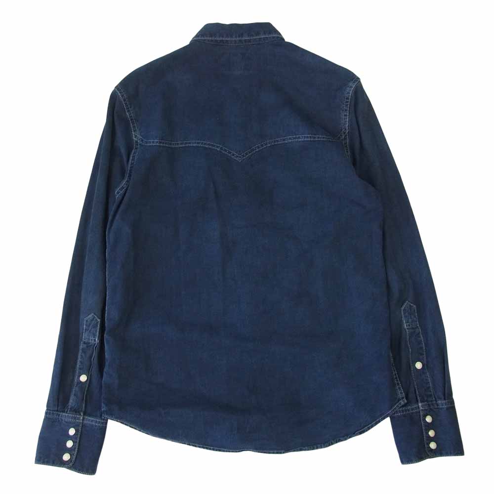 WTAPS ダブルタップス 14SS 141GWDT-SHM07 ALLMAN L/S オールマン ウエスタンシャツ インディゴブルー系 S【中古】