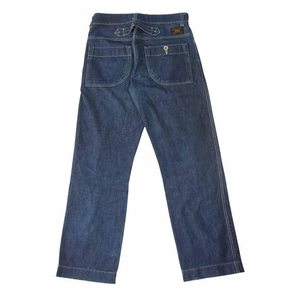 WTAPS ダブルタップス 12AW 122ltdt-ptm07 UTILTY TROUSERS COTTON DENIM インディゴブルー系 1【中古】