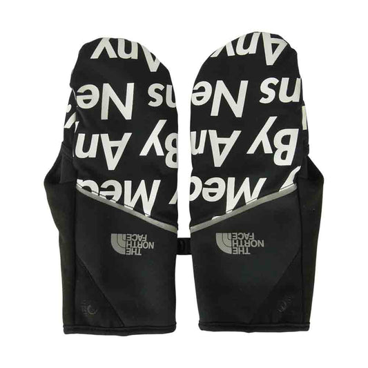 Supreme シュプリーム 15AW The North Face WINTER RUNNERS GLOVE ノースフェイス グローブ 手袋 ブラック系 S【中古】