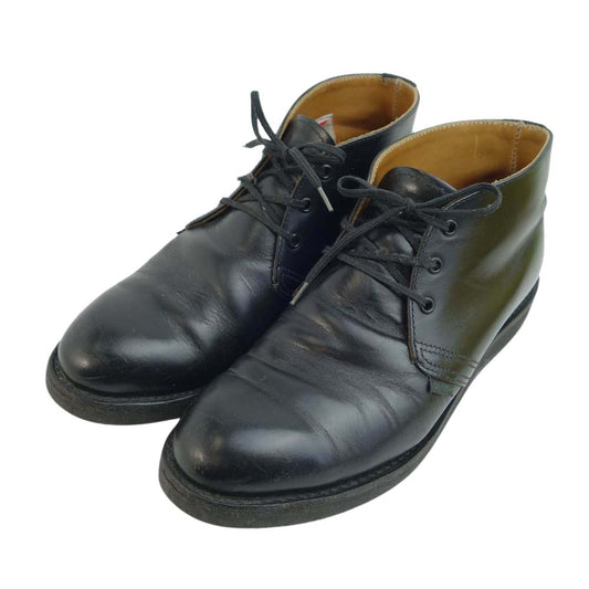 RED WING レッドウィング 9196 POSTMAN CHUKKA ポストマン チャッカ ブーツ ブラック系 26cm【中古】