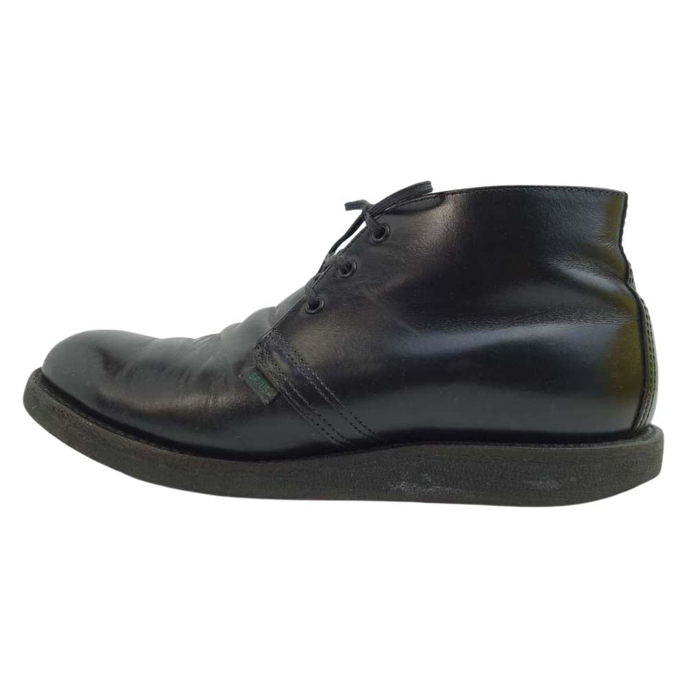 RED WING レッドウィング 9196 POSTMAN CHUKKA ポストマン チャッカ ブーツ ブラック系 26cm【中古】