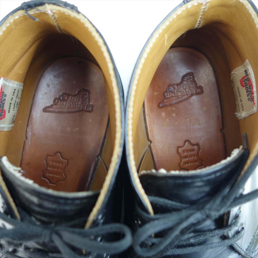 RED WING レッドウィング 9196 POSTMAN CHUKKA ポストマン チャッカ ブーツ ブラック系 26cm【中古】