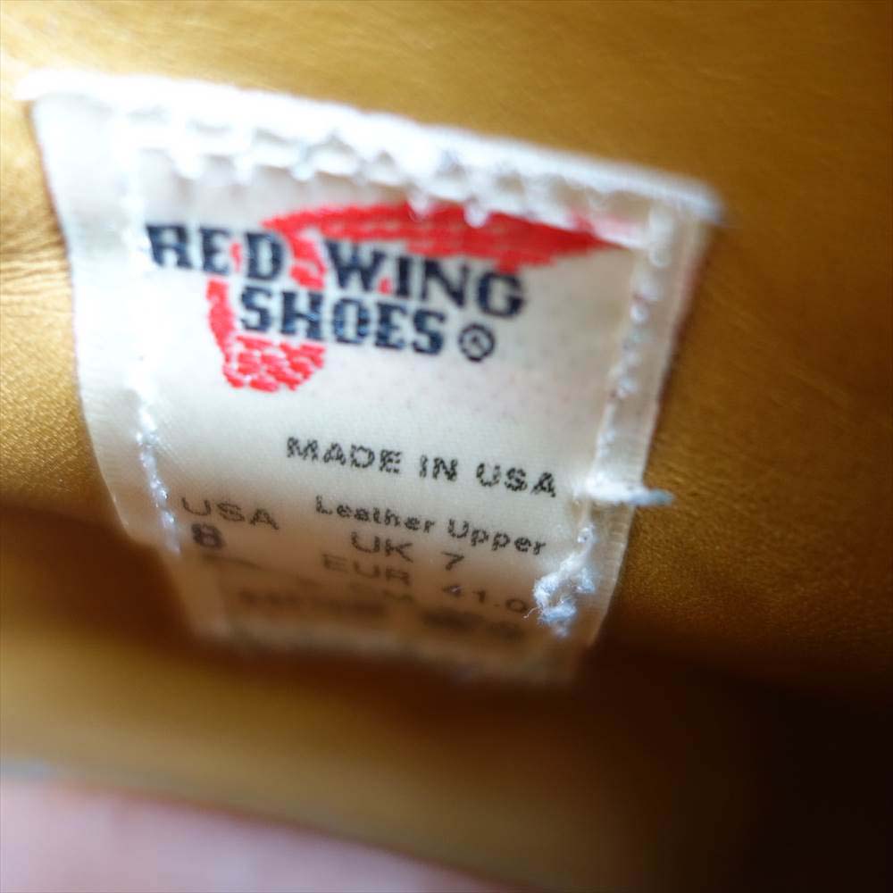 RED WING レッドウィング 9196 POSTMAN CHUKKA ポストマン チャッカ ブーツ ブラック系 26cm【中古】
