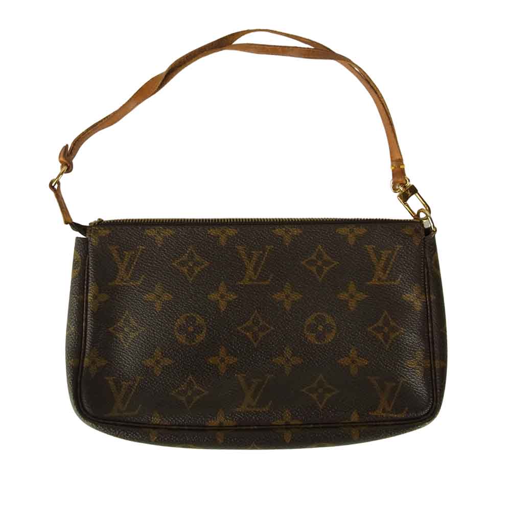 LOUIS VUITTON ルイ・ヴィトン M40712  モノグラム ミニポシェット アクセソワール ブラウン系【中古】